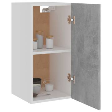 Hanging Cabinet Concrete Grey - Space-Saving Storage Solution