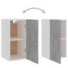 Hanging Cabinet Concrete Grey - Space-Saving Storage Solution