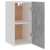 Hanging Cabinet Concrete Grey - Space-Saving Storage Solution