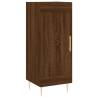 Stylish Highboard Brown Oak - Modern Engineered Wood Storage