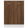 Bottom Cabinet Brown Oak - Stylish Kitchen Storage Solution