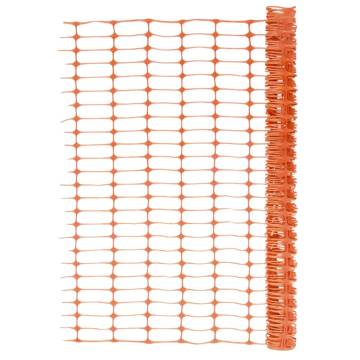 Durable 50m Orange Garden Fence | Temporary Safety Solutions