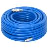 Durable Blue Air Hose 0.6" 50m PVC for Compressors