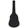 Guitar Bag for 3/4 Classical Guitar - Black Fabric | HipoMarket