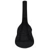 Guitar Bag for 3/4 Classical Guitar - Black Fabric | HipoMarket