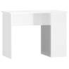 High Gloss White Desk - Modern Engineered Wood | Hipo Market