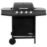 Gas BBQ Grill with 4 Burners – Stylish Outdoor Cooking