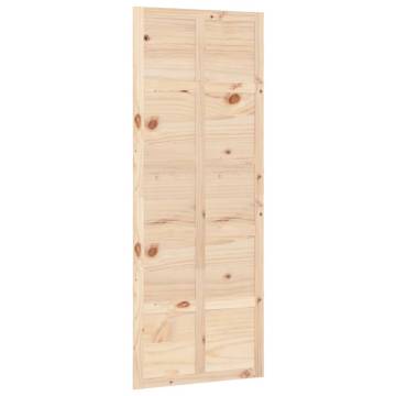 Barn Door 80x1.8x214 cm Solid Wood Pine | HipoMarket