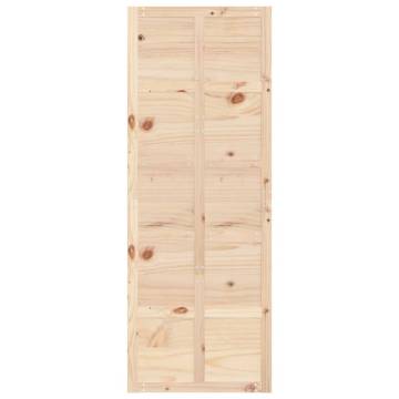 Barn Door 80x1.8x214 cm Solid Wood Pine | HipoMarket