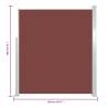 Patio Retractable Side Awning 160x300 cm - Brown | HipoMarket