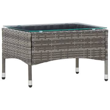 Stylish Grey Coffee Table 60x40x36 cm | Hipomarket