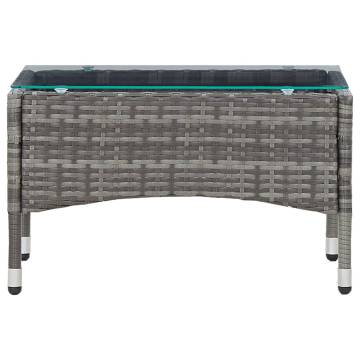 Stylish Grey Coffee Table 60x40x36 cm | Hipomarket