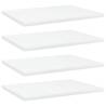 Bookshelf Boards 4 pcs White 40x30x1.5 cm Engineered Wood Colour white Size 40 x 30 x 1.5 cm Quantity in Package 4 