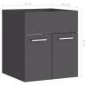 Sink Cabinet Grey 41x38.5x46 cm | Stylish Storage Solution