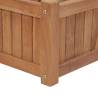 Raised Bed 200x30x25 cm Solid Teak Wood - Stylish Planter