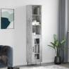 Stylish Highboard Concrete Grey | Durable Engineered Wood