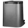 Curver Duo Pedal Bin Deco 15L with 6L Inner Buckets - Light Grey