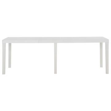 Garden Table 220x90x72 cm - Stylish and Functional Outdoor Furniture