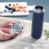 Leifheit Thermos Bottle Flip 600 ml - Dark Blue Insulated Mug