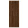 Elegant Brown Oak Highboard - Stylish Storage Solution