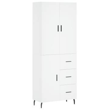 Elegant Highboard White - Stylish Storage Solution | HipoMarket