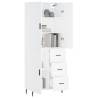 Elegant Highboard White - Stylish Storage Solution | HipoMarket