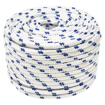 Boat Rope White 14mm 100m Polypropylene - Durable & Versatile