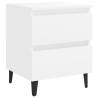 Stylish Bed Cabinets - 2 pcs White | 40x35x50 cm