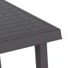 Stylish Anthracite Camping Table - 79x56x64 cm