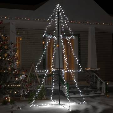 Christmas Cone Tree with 300 LEDs - Indoor & Outdoor Decor