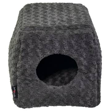 Jack and Vanilla Softy Pet Cave - Rosette Grey 40x40x39 cm