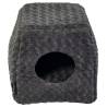 Jack and Vanilla Softy Pet Cave - Rosette Grey 40x40x39 cm