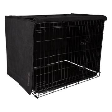 DISTRICT70 Dog Crate Cover Dark Grey M - Stylish & Functional