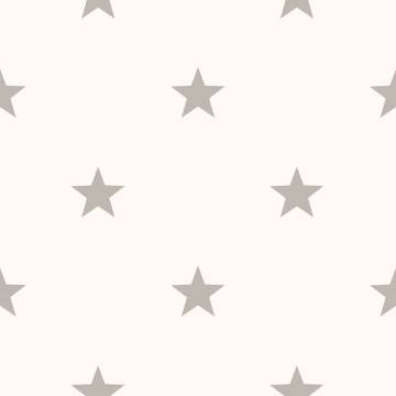 Noordwand Wallpaper - Friends & Coffee Little Stars | Light Grey