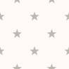 Noordwand Wallpaper Friends & Coffee Little Stars Light Grey and White Colour white and grey Quantity in Package 1 