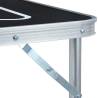 Folding Beer Pong Table with Cups & Balls - 240 cm