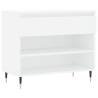 Shoe Cabinet White 70x36x60 cm | Durable Engineered Wood