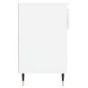 Shoe Cabinet White 70x36x60 cm | Durable Engineered Wood