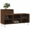 Elegant Brown Oak Shoe Cabinet - 102x36x60 cm | HipoMarket