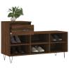 Elegant Brown Oak Shoe Cabinet - 102x36x60 cm | HipoMarket