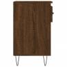 Elegant Brown Oak Shoe Cabinet - 102x36x60 cm | HipoMarket