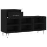 Shoe Cabinet Black 102x36x60 cm - Elegant & Durable Storage