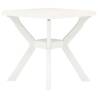 Bistro Table White 70x70x72 cm Plastic Colour white Quantity in Package 1 