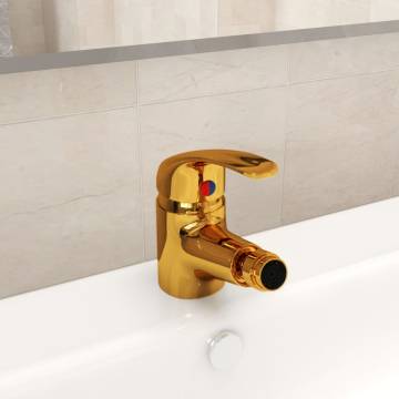 Gold Bathroom Bidet Mixer Tap - Stylish & Durable Design