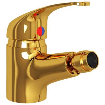 Gold Bathroom Bidet Mixer Tap - Stylish & Durable Design