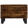 Elegant Smoked Oak Coffee Table - 50x46x35 cm | Hipo Market