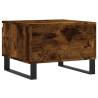 Elegant Smoked Oak Coffee Table - 50x46x35 cm | Hipo Market