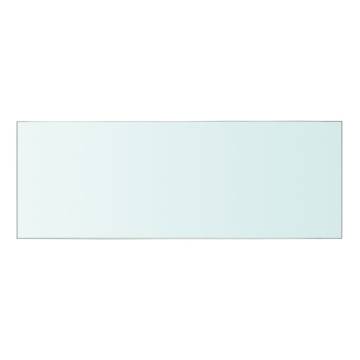 Shelf Panel Glass Clear 40x12 cm - Durable & Stylish Display