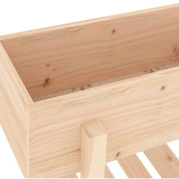 Garden Planter 62x30x69 cm Solid Wood Pine - Hipomarket