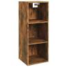 Wall Cabinet Smoked Oak 32.5x34.5x90 cm - Stylish Storage Solution